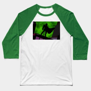 Fettman: The Animated Series Green Baseball T-Shirt